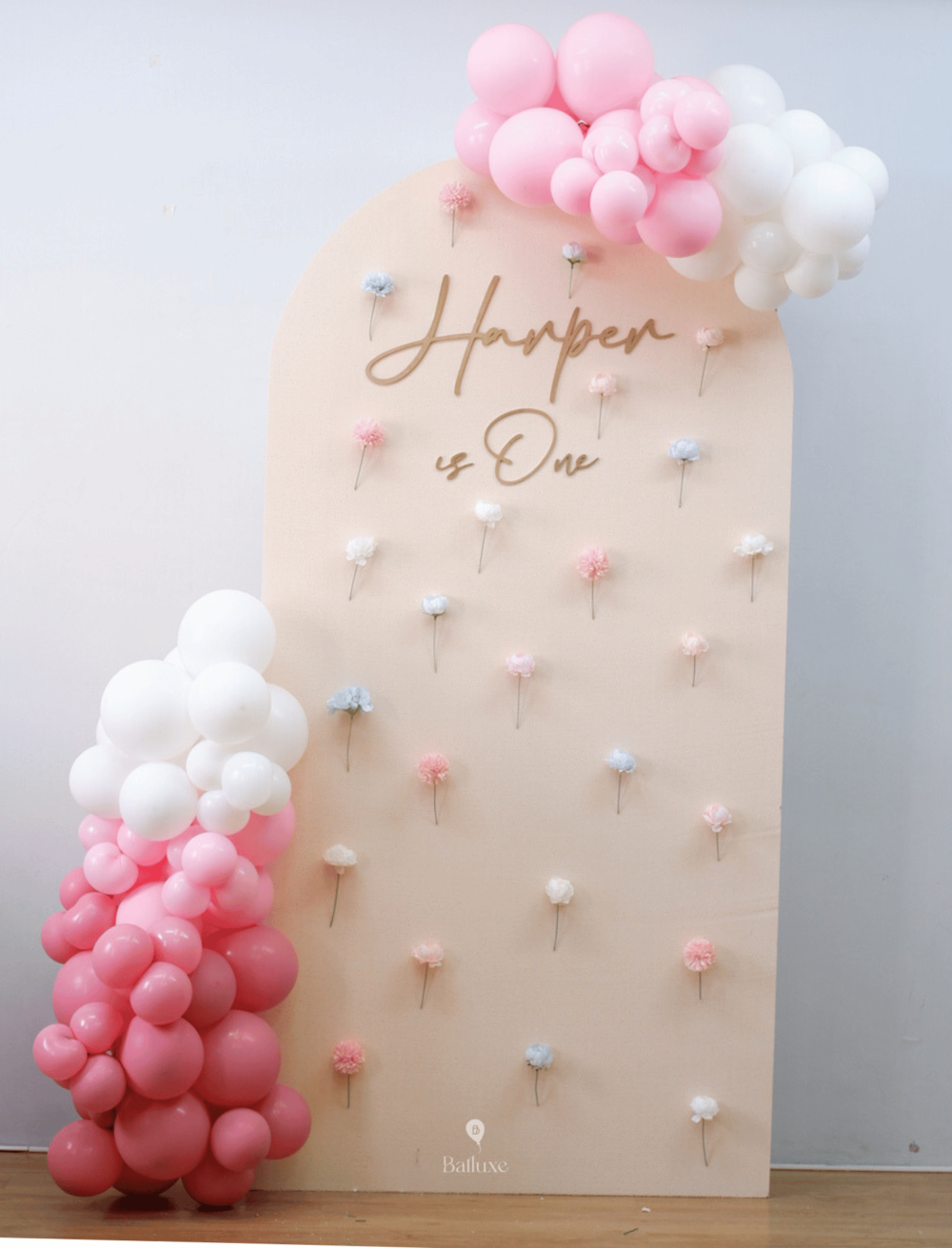 Floral Backdrop Type. A